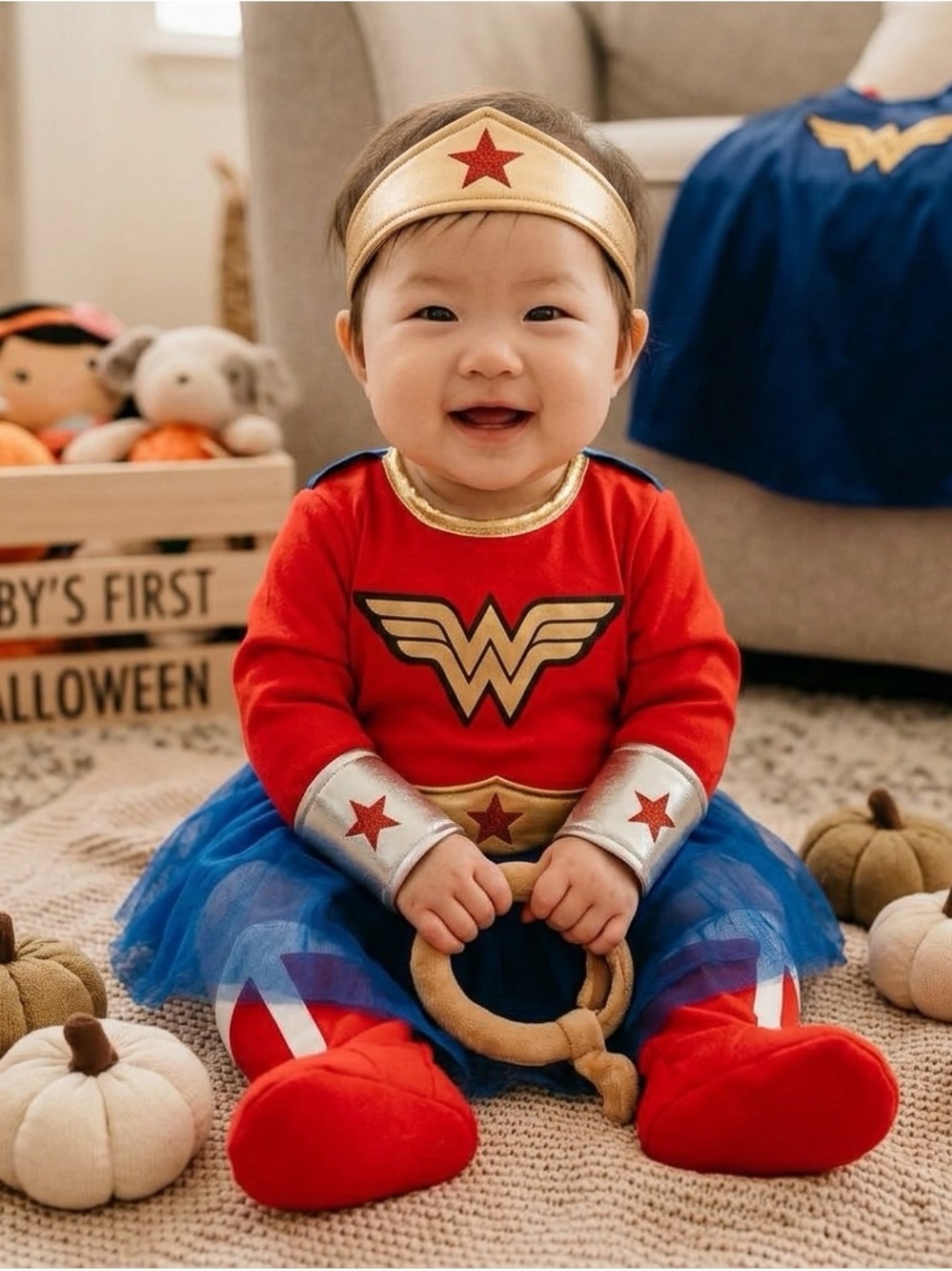 Rubies no Wonder Woman Baby Halloween Costume 6-12M NWT